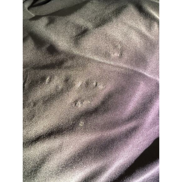 Vintage Michal Negrin Black Flowy Strapless Romper Playsuit Lagenlook Harem XS - Picture 14 of 14